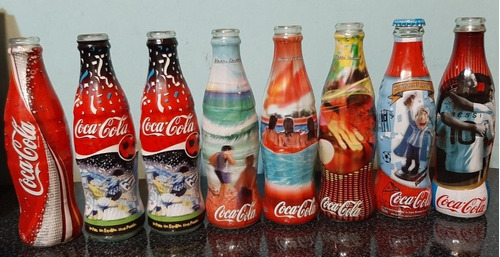 Lote De 14 Botellas Vacias Retro