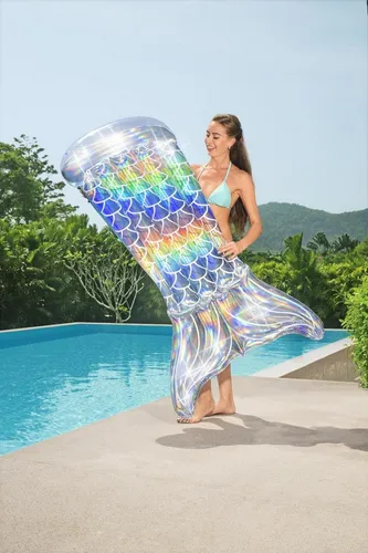 Flotador Piscina Cola Sirena Bestway Tornasol 43413
