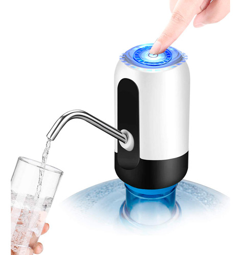 Dispenser De Agua Portátil Gadnic Ideal Bomba De Bidones Usb