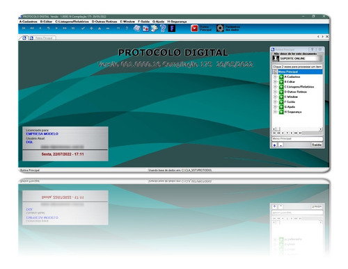 Sistema De Protocolo Digital. Aposente Aquele Livrinho