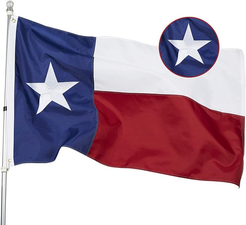 Bandera De Texas 150 Cm X 90 Cm