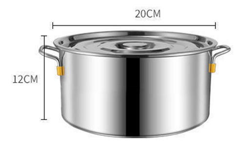 Olla Inferior Compuesta Utensilios De Cocina Olla De 3.5l