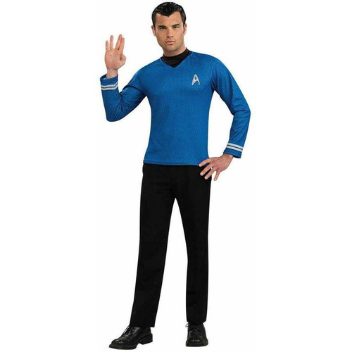 Disfraz De Star Trek La Película 2009 Camiseta Azul Para