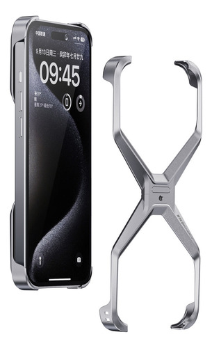 Adequado Para iPhone Series Estrutura De Metal E Capa Sem