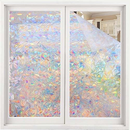 Vinilo Arcoiris No Adhesivo Con Bloqueo Uv 44 X 198 Cm 