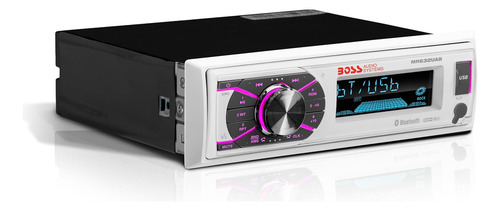 Boss audio systems sistema de audio mr632uab cd/dvd/mp3/wma/usb/radio am/fm con panel frontal desmontable resistente a la intemperie ideal para tu vehículo
