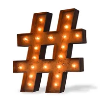 Comprar Letras Con Luces Carteles Luminosos 30cm Marquesinas