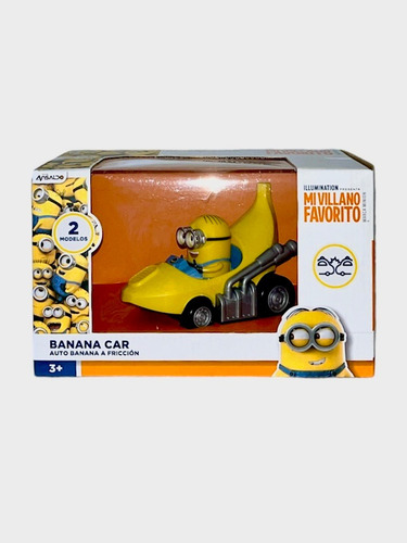 Banana Car - Auto Banana A Friccion (mi Villano Favorito)