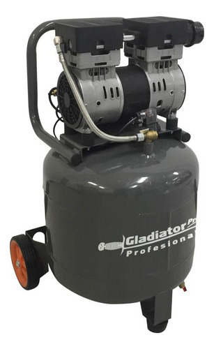 Compresor S/aceite 40lts.745w 8bar Gladiator Pro - Ce840/25 Color Gris Fase eléctrica Monofásica Frecuencia 50 Hz