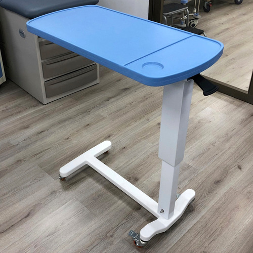 Mesa De Catre Hospitalario Con Ruedas Regulable Para Comer