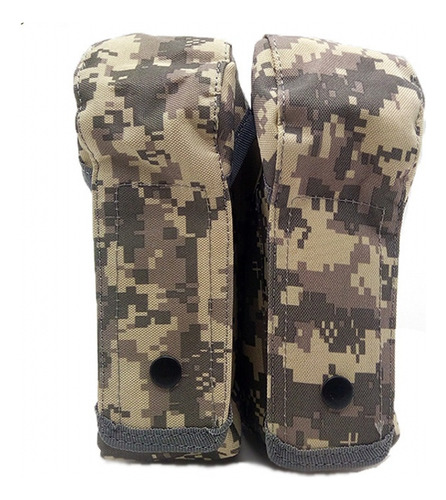 Estuche Doble Para Revistero Táctico Airsoft Ak Molle