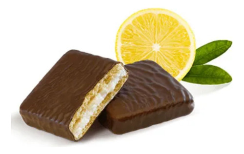Caja Galletitas De Limón Con Chocolate