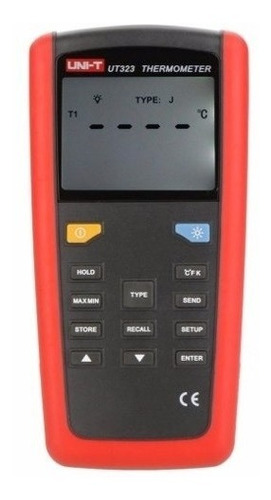 Termómetro Digital Sondas Tipo K,j,t,e,s,n,r Uni-t Ut323