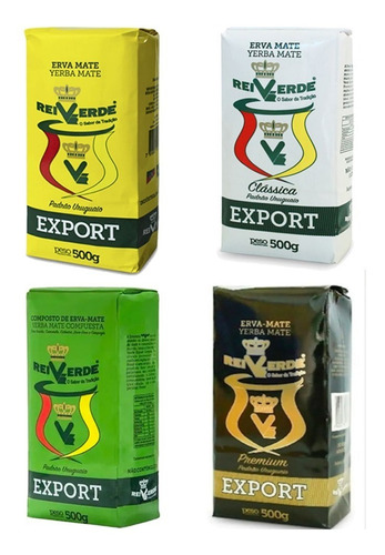 Pack Degustacion X4 Rei Verde 500 Grs