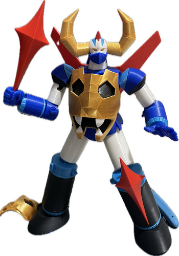 El Gladiador Gaiking Festival De Los Robots Impreso 3d