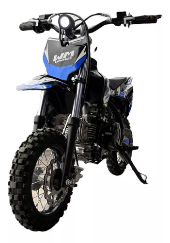 MINI MOTO INFANTIL GASOLINA 50 CC MTR MINICROSS XZR AZUL C