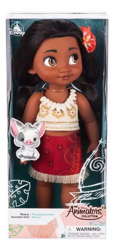 Muñeca Princesa Moana Disney Animators Original
