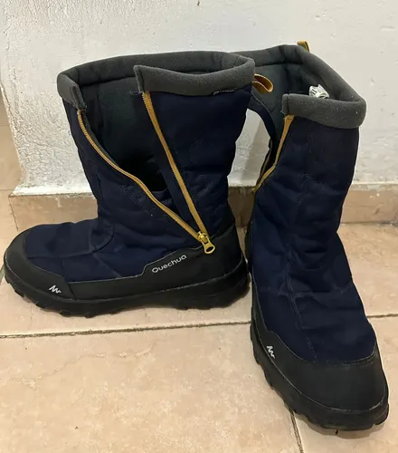 Bota Para Nieve Impermeable Talle 40 Quechua Como Nueva, (Usado)