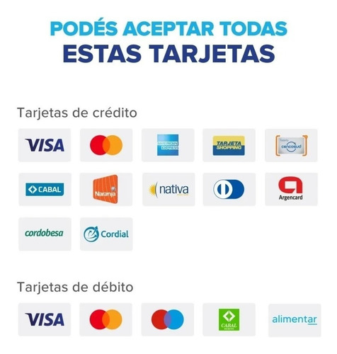 Imagen 7 de 8 de Mercado Pago Point Plus - Lector De Tarjetas Primum
