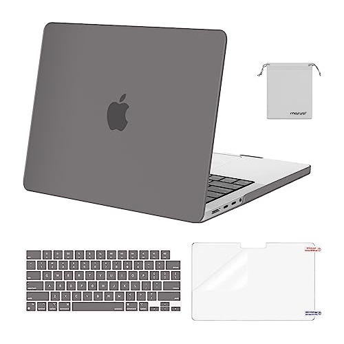 Funda Y Accesorios Para Macbook Pro 14 M1 M2 Gris