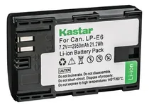 Comprar Batería para cámara digital Canon Kastar LP-e6 2950 mah