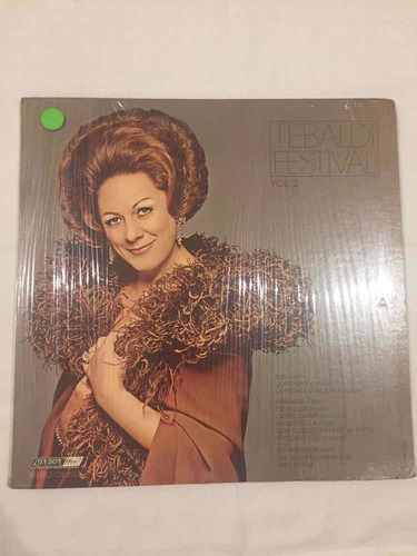 Renata Tebaldi Festival Vol 2 Disco Vinilo Lp London