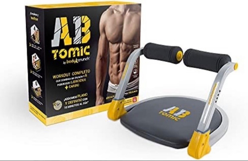 Ab Tomic Máquina Abdominal Plegable Con Rutinas Gris