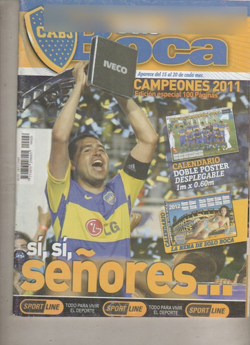 Revista * Solo Boca - Nº 26 * Boca Campeon 2011 - Riquelme