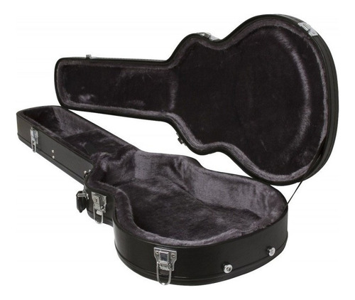 Estuche Rígido P/guitarra Les Paul EpiPhone 940 Enlpcs Color Negro