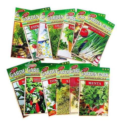 Semillas De Aromáticas Huerta Varias - Sobre