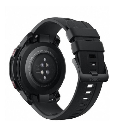 Imagen 5 de 6 de Smartwatch Honor Watch GS Pro 1.39" caja 48mm de acero inoxidable y plástico charcoal black, malla charcoal black de fluoroelastómero KAN-B19