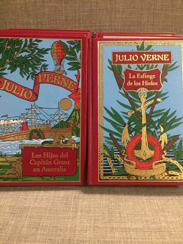 Julio Verne, Colección Aventuras Planeta Serie Roja (lxmx)