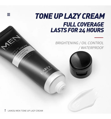 Crema Correctora Facial Para Hombre 50g Cubre Imperfecciones