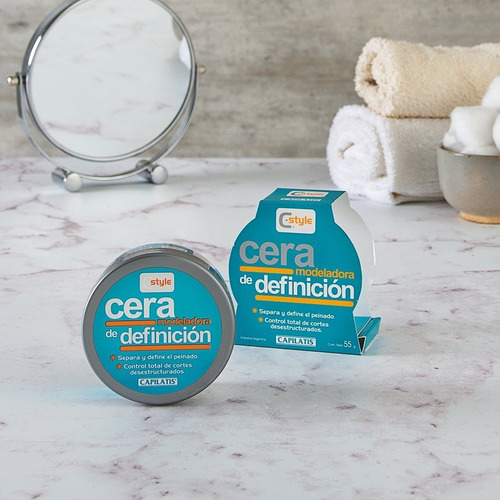 Cera Modeladora Para El Cabello - Capilatis