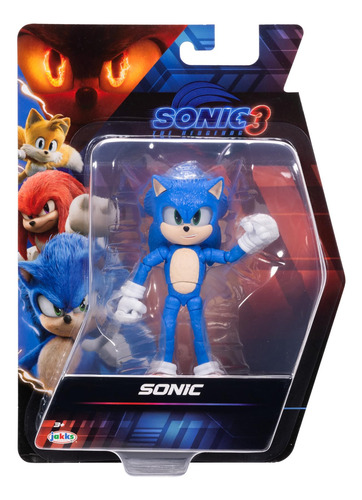 Sonic El Erizo Sonic 3 Figuras De Acción De Película Jpnrx