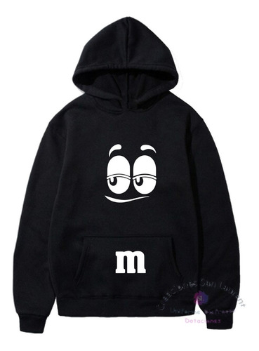 Saco Buzo Hoodie M&m Niño Capota 