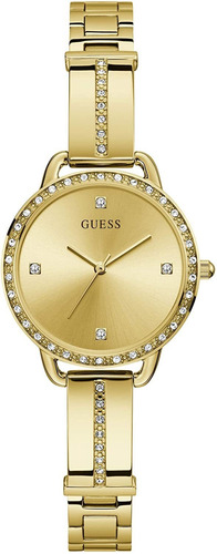 Reloj Mujer Guess Gw0022l2 Cuarzo Pulso Dorado Just Watches