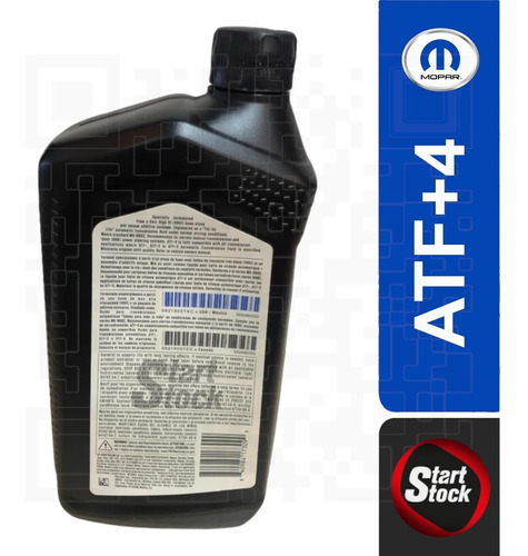 Imagen 2 de 4 de Aceite Mopar Atf+4 1 Litro Jeep Dodge Ram Chrysler