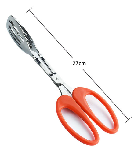 Pinzas De Cocina Pinza Multiusos Para Cabeza Ancha Naranja
