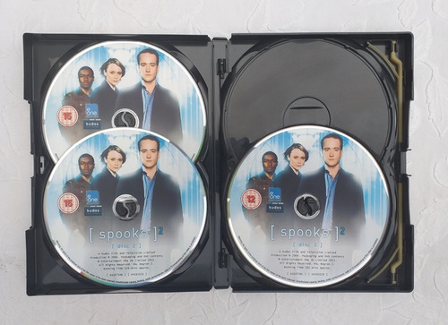 Spooks 2 Mi-5 Serie Bbc 5 Dvd Import 24 English Belgrano Env
