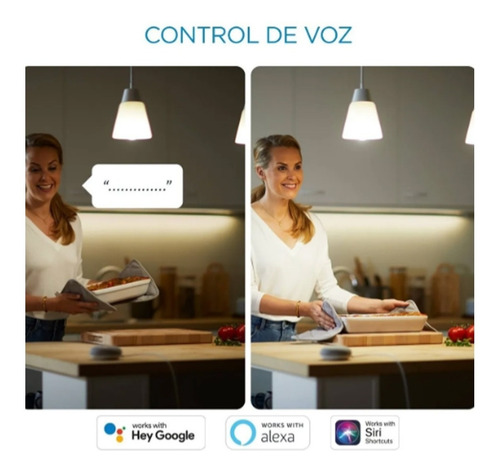 Imagen 8 de 11 de Lampara Led Wiz Wifi Filamento Edison E27 6.9w