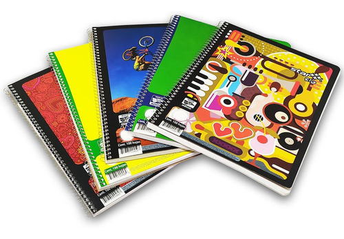 Kit Con 5 Cuadernos Profesional Star Kid Dibujo
