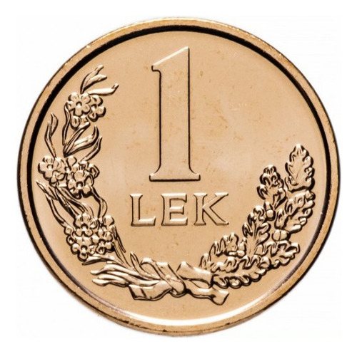 Moeda 1 Lek Albânia 2013