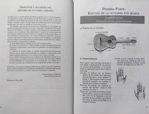 Método De Guitarra Chilena. Aprender A Tocar Guitarra (Reacondicionado)