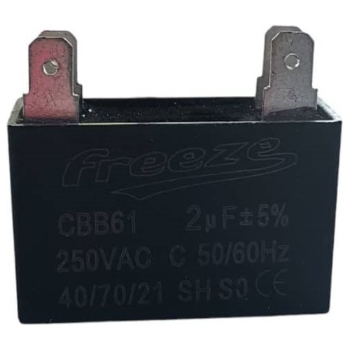 Capacitor De Marcha Ventilador 2uf 250v