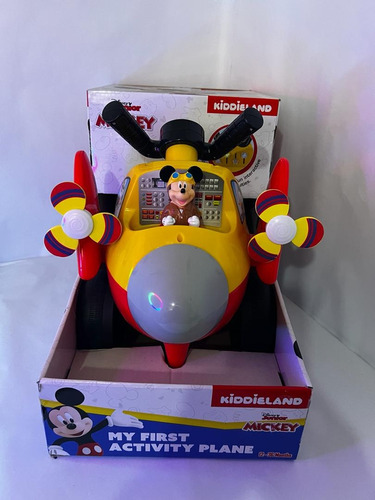 Juguete Avion Carrito Montable Disney Luces Sonido Minnie 