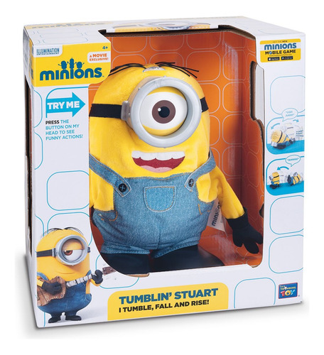 Minion Interactivo Stuart Marometas Con Sonido Y Movimiento