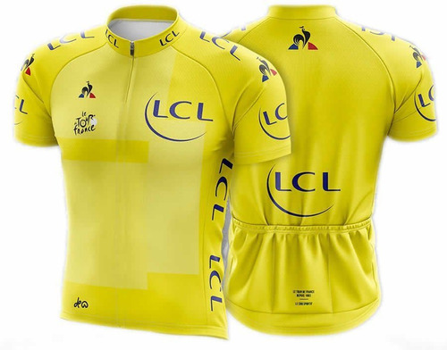 Camisa Bike Tour Le Tour De France Tradicional Lcl Ciclismo