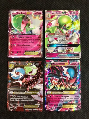 Carta Pokémon Gardevoir Ex, Brinquedo Pokémon Nunca Usado 71669351