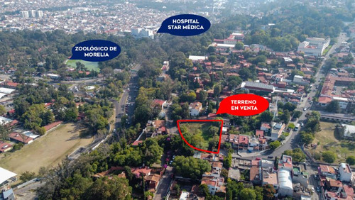 Terreno En Venta En Morelia, Vista Bella En Esquina